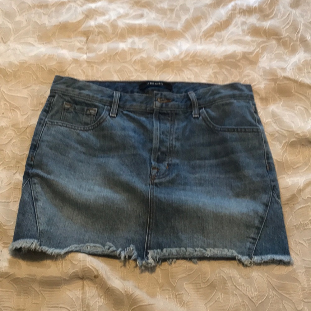 J Brand denim skirt